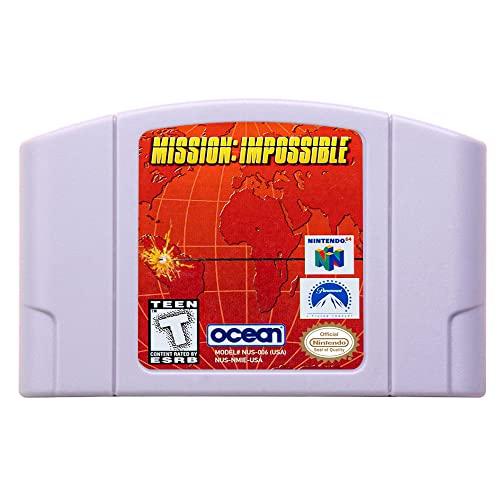 Yeni N64 Oyun Kartuşu Mission-Impossible ABD Versiyonu NTSC İçin N64 Konsol Oyun Kartı