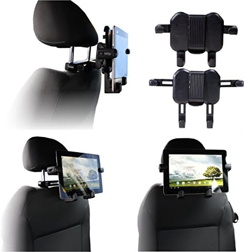 Navitech Araba Taşınabilir Tablet Baş Dayanağı / Kafalık Dağı / Tutucu ile Uyumlu Jumper EZpad 6 M6 10.8