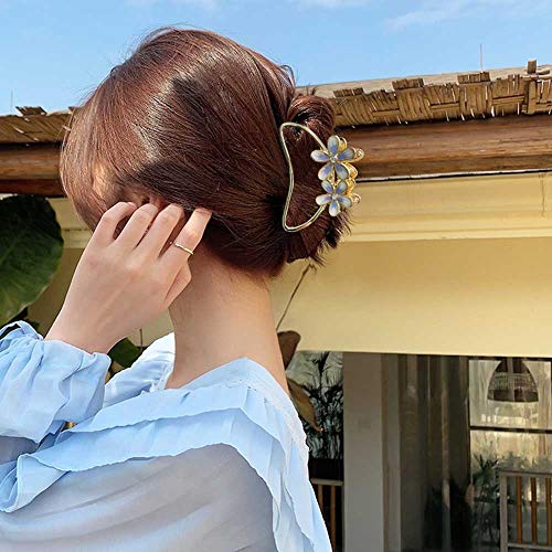 RENSLAT 1 ADET Kız Saç Pençe Kadın Saç Kelepçe Kapmak Saç Çene Klip Kavrama Tokalarım Kore Tarzı Saç Tokası Şekillendirici