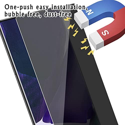 Vaxson Gizlilik Ekran Koruyucu, Samsung Chromebook Plus (XE521QAB) ile uyumlu 12.2 Anti Casus Film Koruyucular Sticker