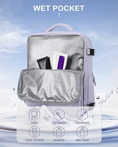 bergsalz seyahat sırt çantası Essentials İçin Kadın Erkek Havayolu Onaylı Kişisel Öğe Seyahat Çantası Koleji Laptop