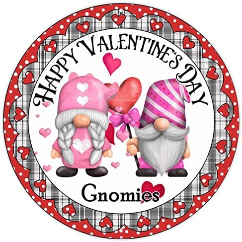 Metal hoş geldin yazısı Ön Kapı için Valentine Sevgililer Günü Happy Sevgililer Günün Kutlu Olsun Gnomies + + gkca3whgmo7mwpqm
