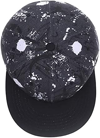 CNUSER Snapback Şapka Erkekler Kadınlar için, Moda beyzbol şapkası, Hip Hop Düz Fatura Ağız Ayarlanabilir baba şapkası