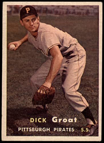 1957 Topps 12 Dick Kabuğu Çıkarılmış Tane Pittsburgh Korsanları (Beyzbol Kartı) VG Korsanları