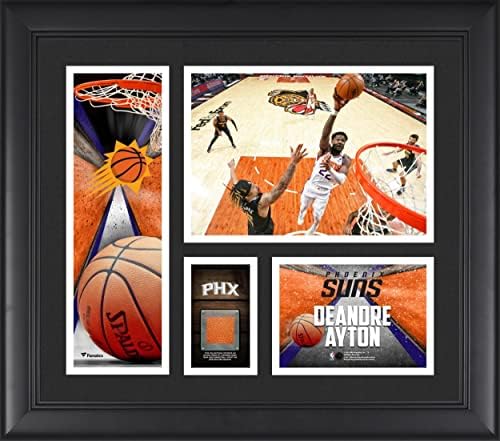 DeAndre Ayton Phoenix Suns, 15 x 17 Oyuncu Kolajını, Takımda Kullanılan Basketbol-NBA Oyuncu Plakları ve Kolajlarından