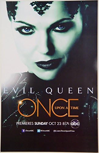 Bir zamanlar Lana Parrilla Kötü Kraliçe Gülümseyen 11x17 Promo Poster Litho