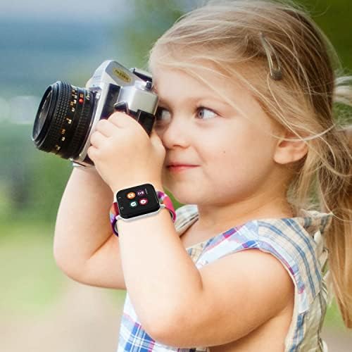 Uyumlu Verizon Gizmo 2/1 saat kayışı Değiştirme / T-Mobile SyncUP Çocuk saat kayışı Erkek Kız, 20MM Sevimli Kravat