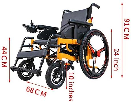 Polimer Liion Pil ile NEOCHY Moda Taşınabilir Tekerlekli Sandalye Katlanabilir Güç