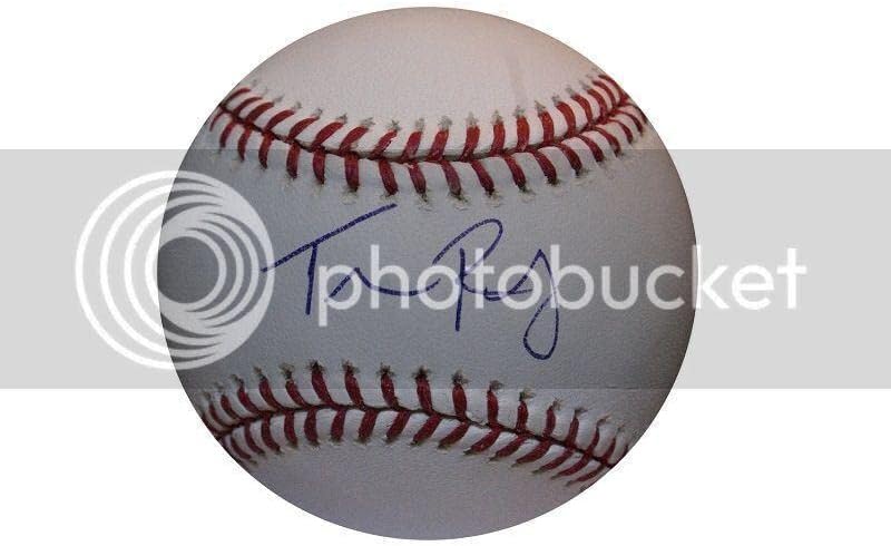 Trevor Reckling Tri Star Sertifikalı İmzalı Beyzbol Birinci Ligi İmzalı-İmzalı Beyzbol Topları