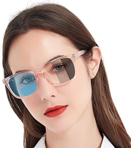 MARE AZZURO fotokromik Bifokal okuma gözlüğü kadın mavi ışık engelleme okuyucular güneş gözlüğü 1.0 1.5 2.0 2.5 3.0
