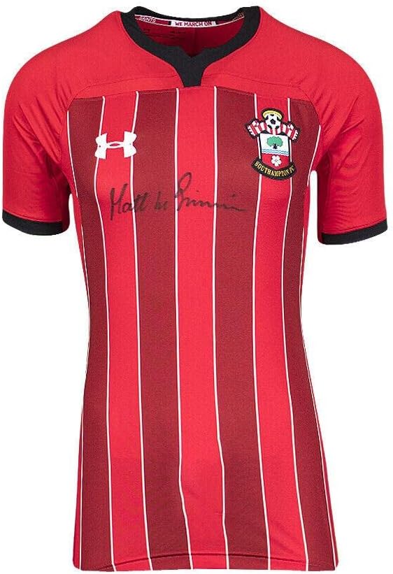 Matt Le Tissier İmzalı Southampton FC Gömlek-2018-19 Üçüncü Gömlek İmzalı-İmzalı Futbol Formaları