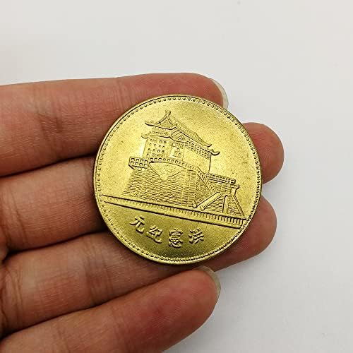 Yuan Shikai Hongxian Dönemi Altın Sikke Gümüş Dolar Antika Longyang Daqing Cumhuriyeti Çin Antika Retro Süs Hediye