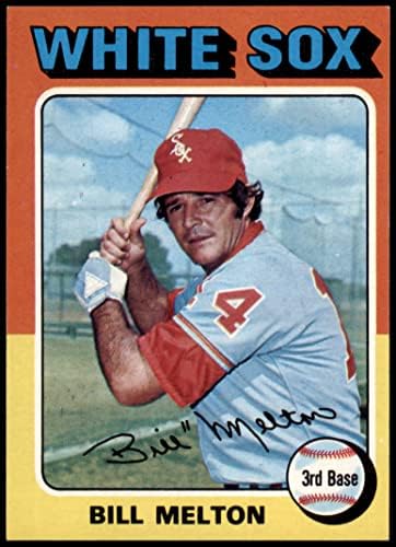 1975 Topps 11 Bill Melton Chicago White Sox (Beyzbol Kartı) NM White Sox