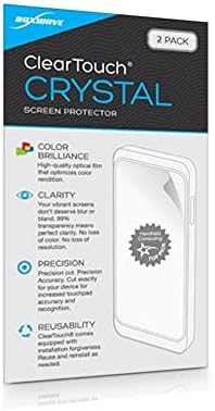 BoxWave Ekran Koruyucu ile Uyumlu Dell Latitude 9520-ClearTouch Kristal (2'li Paket), HD Film Cilt Kalkanları Çizilmelere