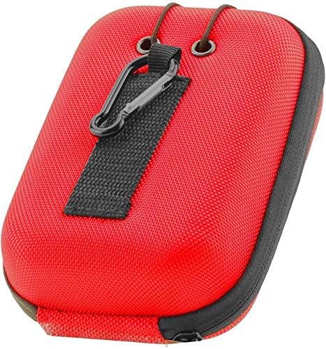 Navitech Kırmızı EVA sert çanta / Telemetre Kapağı ile Uyumlu AİLEMON 6X Golf Telemetre
