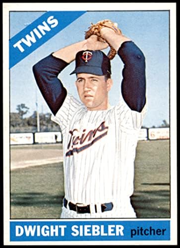 1966 Topps 546 Dwight Siebler Minnesota ikizleri (Beyzbol Kartı) NM ikizleri