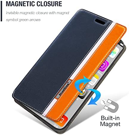 samsung Galaxy 5G Cep WiFi SCR01 için Kılıf, moda Renkli Manyetik Kapatma Deri Flip Case Kapak Kart Sahibinin ile