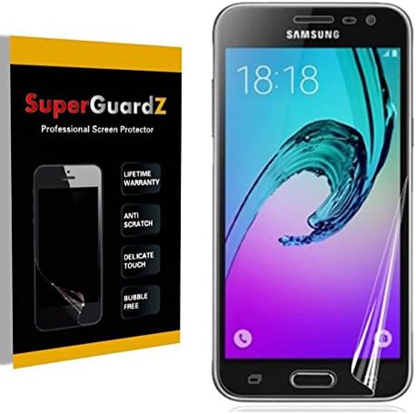 [8-Pack] SuperGuardZ Parlama Önleyici Mat Ekran Koruyucu İçin Samsung Galaxy J3 () / J3 V / Gökyüzü / Sol / Express