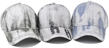 Yaz Degrade Katı Beyzbol Kapaklar Ayarlanabilir Yapılandırılmamış Yıkanmış Alçak Şapka Seyahat Parti Açık Hava Etkinlikleri