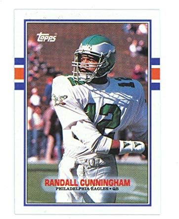 1989 Topps 115 Randall Cunningham Philadelphia Eagles 3. Yıl Kartı-Nane Durumu Yeni Sahibinde Gönderilir